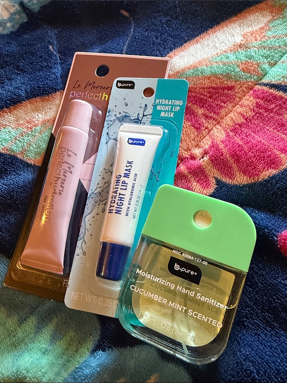 Le Mercier Pink Perfecting Lip Primer & Hydrating Night Lip Mask Duo bpure